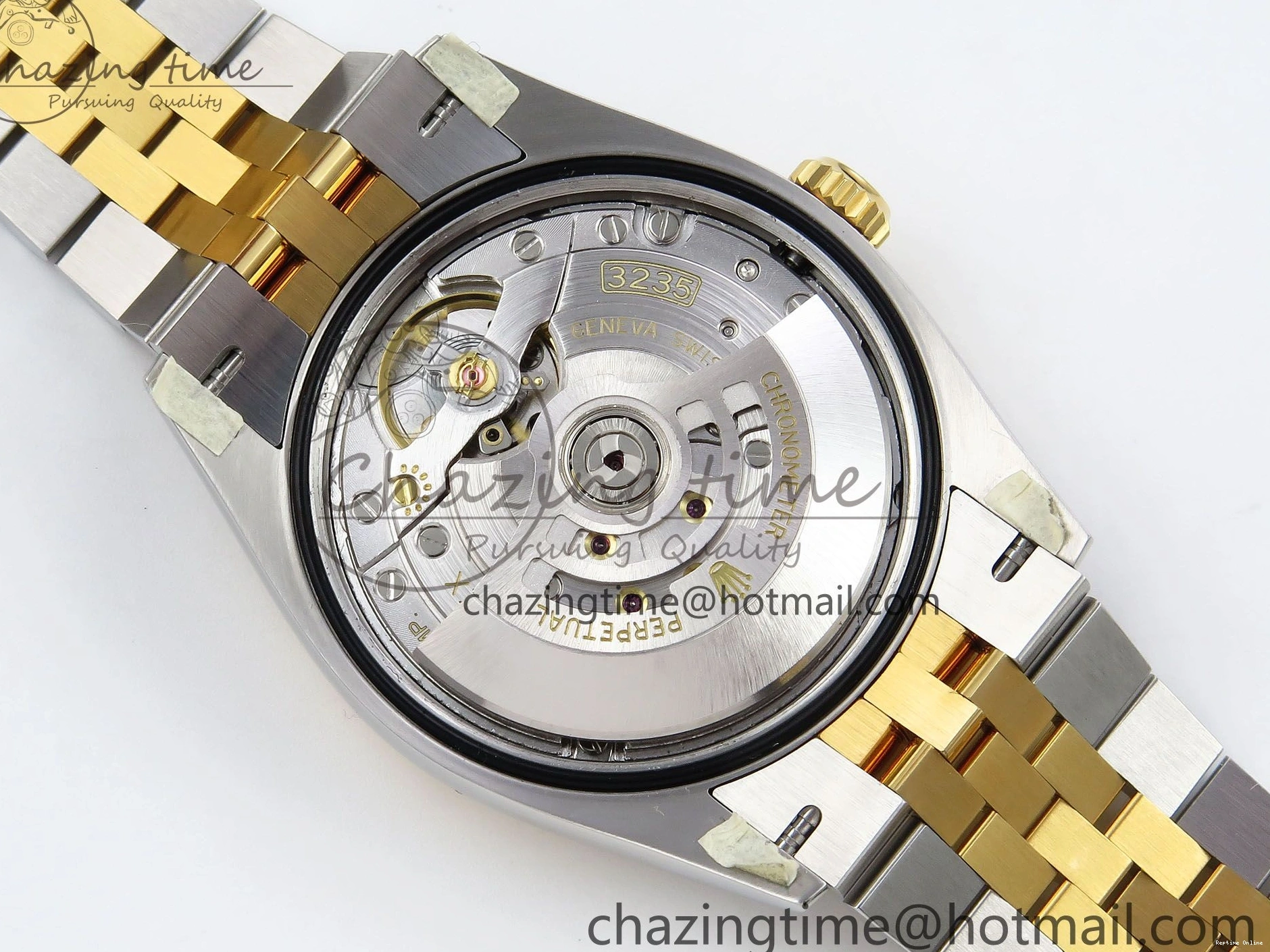 0418 Effortless DateJust 36 126233 Clean 1:1 Best Edition 904L Steel YG Textured Diamonds Dial on SS YG Jubilee Bracelet VR 1500